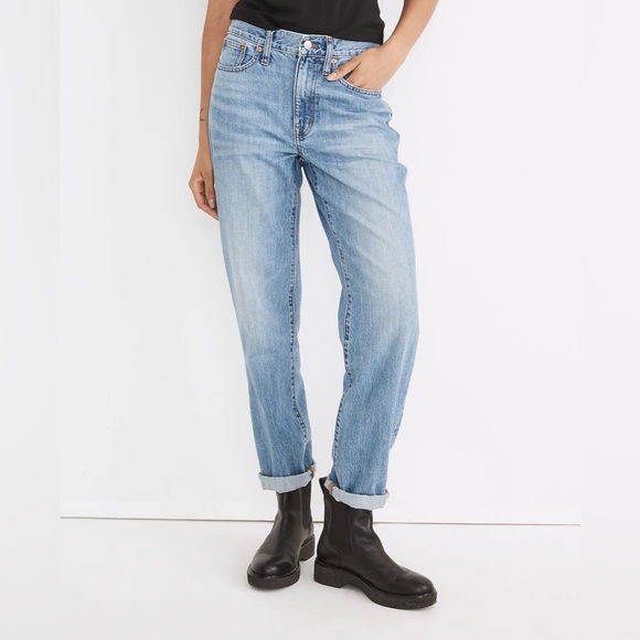 Madewell The Petite Slouchy Boyjean in Riverspring Wash Size 29 Petite EUC - Picture 9 of 9